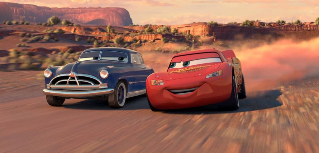 Cars, one of the best pixar movies of all times