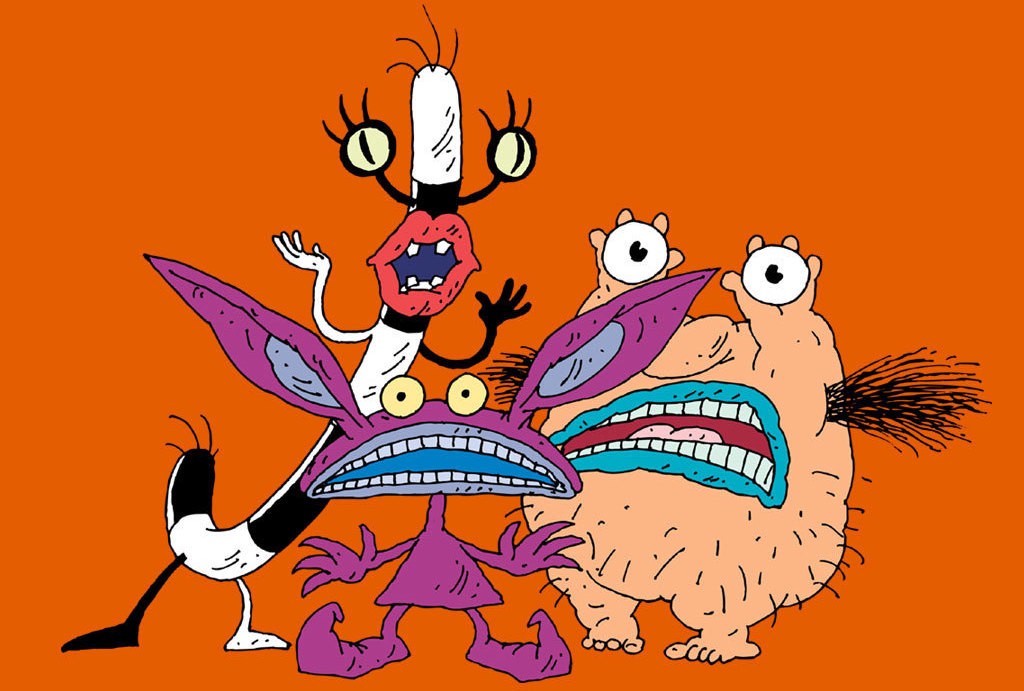 The 10 Weirdest Side Monsters On ahh Real Monsters The Dot And Line