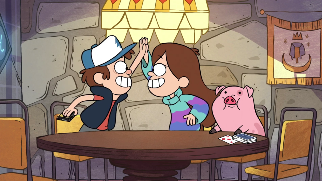 gravity falls high five