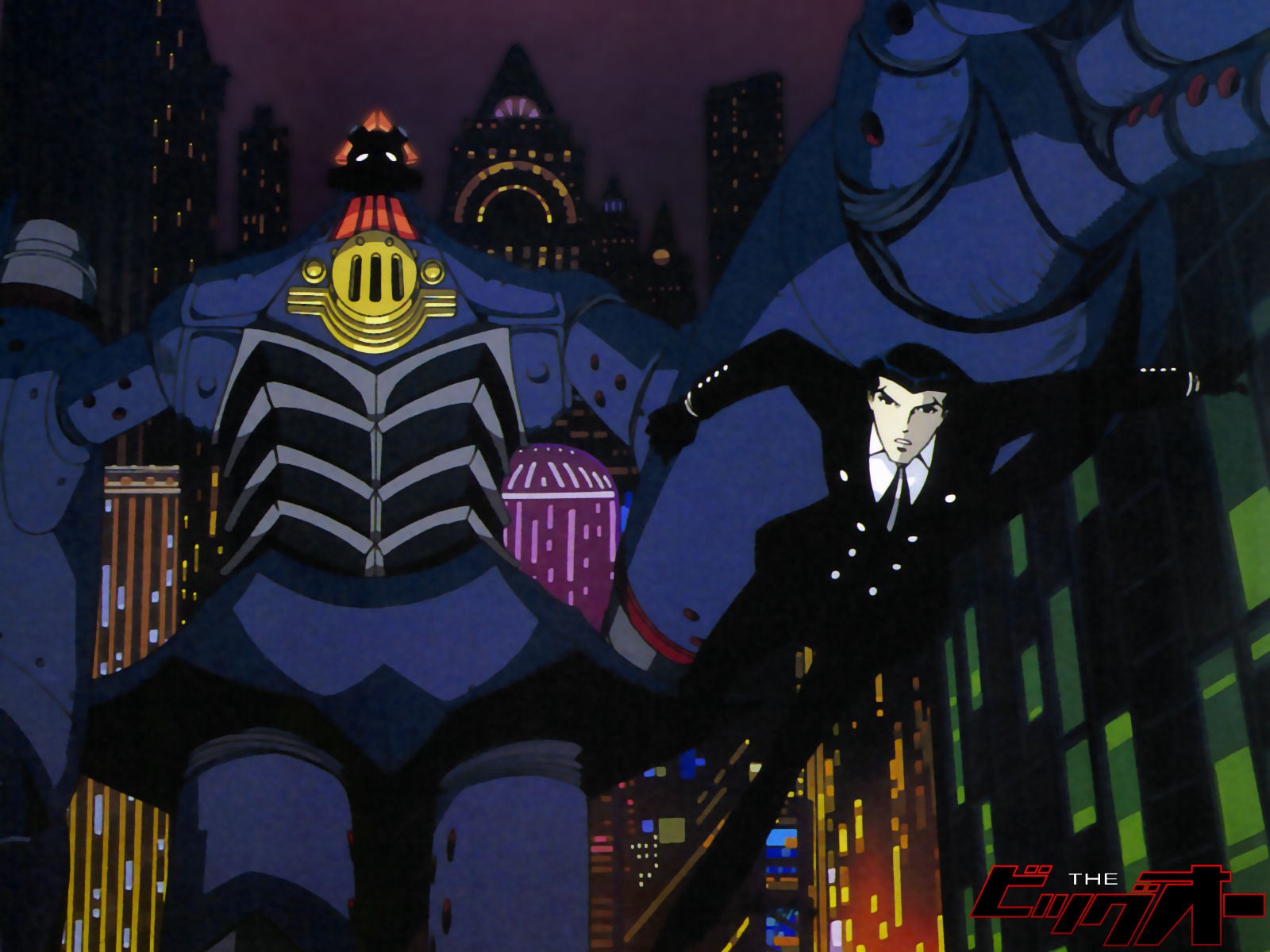 Batman in a Gundam: The Stylized Greatness of 'The Big O' – The Dot and Line