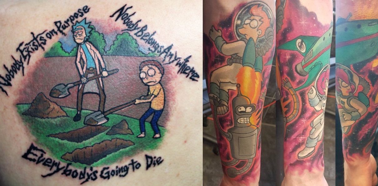 Steve Sklepic, Cartoon-Loving Tattoo Artist, on How Animation Has Shaped  Him – The Dot and Line